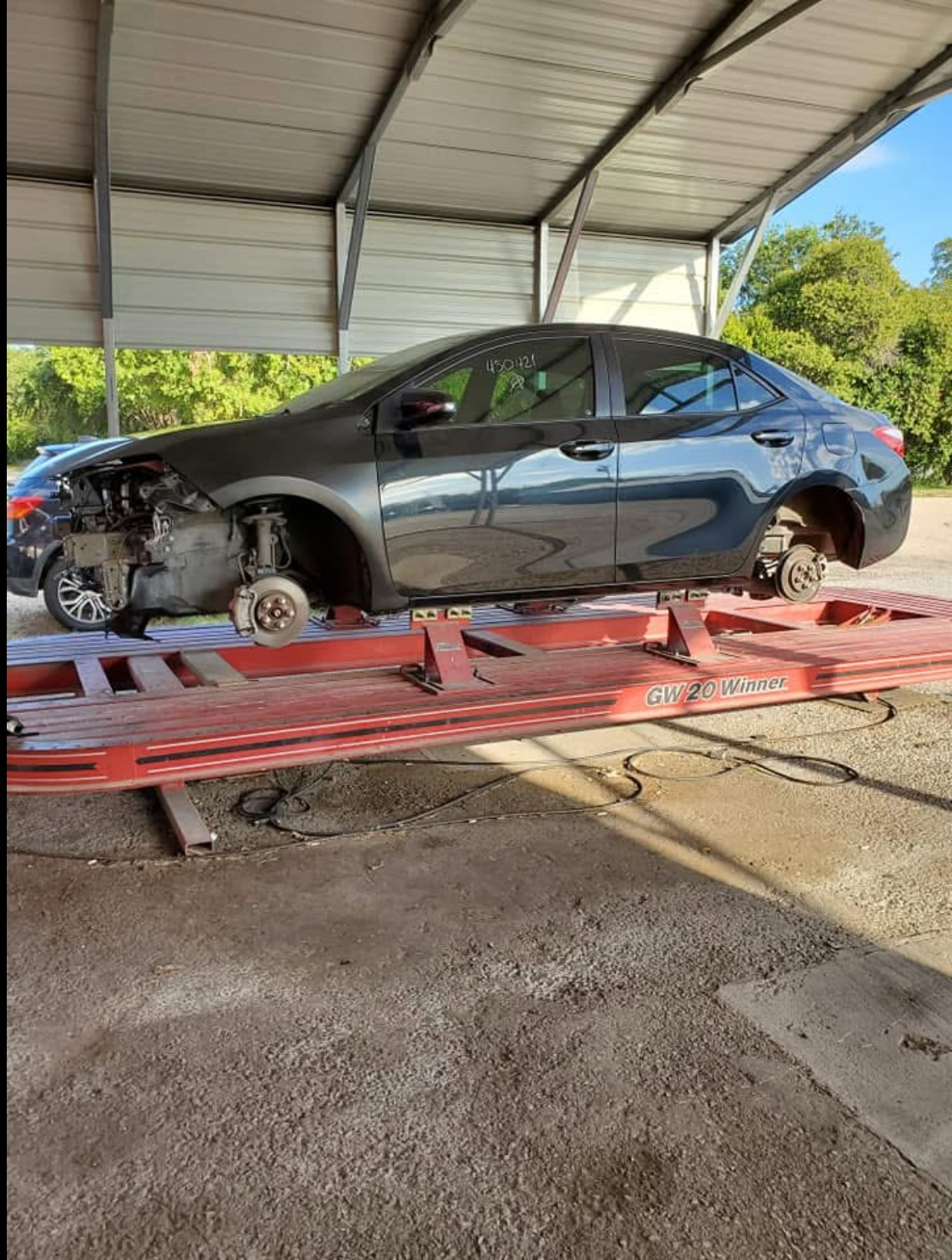 Frame rack alignment